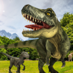 Wild Dinosaur City Attack icon