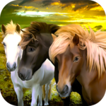 🐴❤️🐴 Horse Family: Fantasy Survival Simulator icon