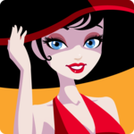 Star Girl Fashion Model icon