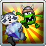 Dig And Run Raccoon! Free icon
