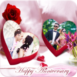 Anniversary Dual Photo Frames icon