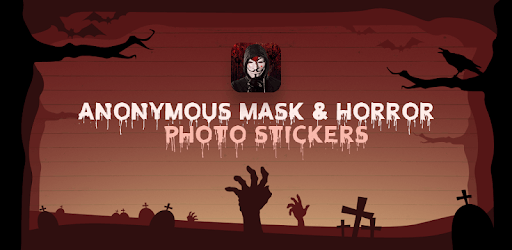 Anonymous Mask & Horror Photo Stickers pc screenshot Anonymous Mask & Horror Photo Stickers pc screenshot