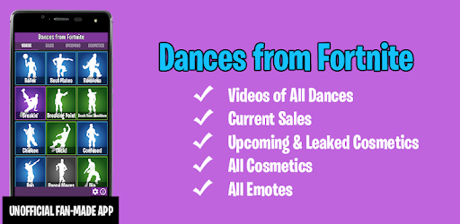 Dances from Fortnite (Emotes, Skins, Daily Shop) pc screenshot