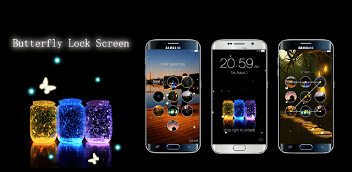 Butterfly locksreen pc screenshot Butterfly locksreen pc screenshot