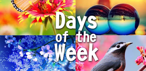Days of the week pc screenshot Days of the week pc screenshot