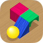 Woody Bricks and Ball Puzzles icon
