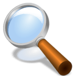 Magnifier + Flashlight icon