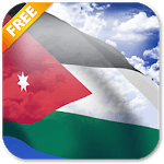 3D Jordan Flag Live Wallpaper icon