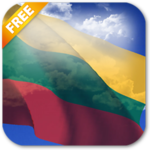 3D Lithuania Flag Live Wallpaper icon