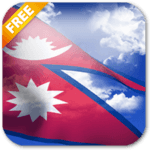 3D Nepal Flag Live Wallpaper icon