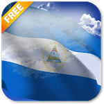 3D Nicaragua Flag Live Wallpaper icon