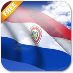 3D Paraguay Flag Live Wallpaper icon