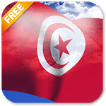 3D Tunisia Flag Live Wallpaper icon