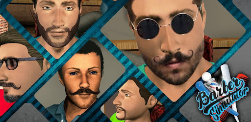 Barber Shop Mustache and Beard Styles Shaving Game pc screenshot