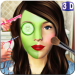 Beauty Spa Salon 3D, Make Up & Hair Cutting Games for pc icon
