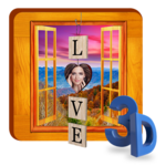 Love doors 3D icon