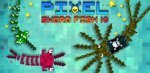 Pixel Sword Fish io pc screenshot