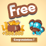 spin and coin daily link for coin master icon