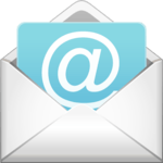 Email mail box fast mail icon