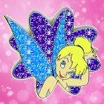 Glitter Adult Pixel Art Book Page Color by Number icon