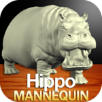 Hippopotamus Mannequin icon