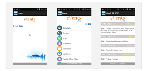 EventsLite pc screenshot EventsLite pc screenshot
