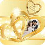 Cool Wedding Anniversary frame icon