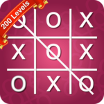 Tic Tac Toe Ultimate (200 Levels) - Emoji Classic icon