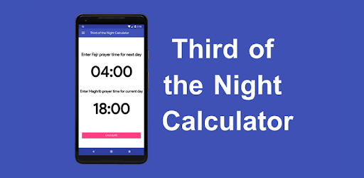Third of the Night Calculator pc screenshot Third of the Night Calculator pc screenshot