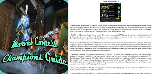 Guide for Marvel: Contest of Champions pc screenshot Guide for Marvel: Contest of Champions pc screenshot