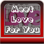 Meet love for you Chat icon
