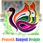 Peacock Designs Rangoli icon