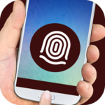 Fingerprint lock plus prank icon