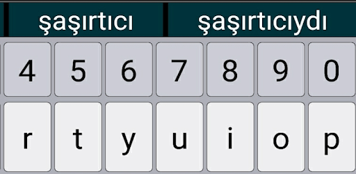 Turkish Language Pack for AppsTech Keyboards pc screenshot
