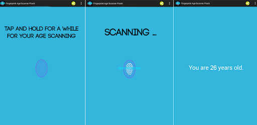 Fingerprint Age Scanner 2018 pc screenshot