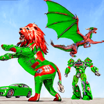 Dragon Robot Car Game – Robot transforming games icon