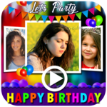 Birthday Video Maker with Music for pc icon Birthday Video Maker with Music for pc icon