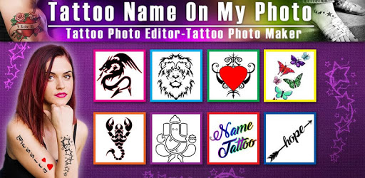 Tattoo Name on my Photo Editor : Tattoo maker pc screenshot