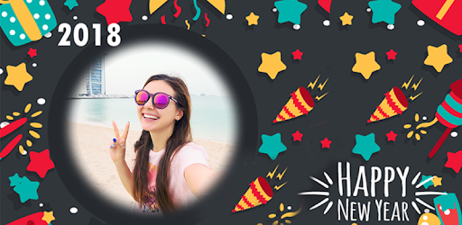 Happy New Year Photo Frame 2019 photo editor pc screenshot
