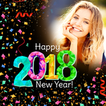 Happy New Year Photo Frame 2019 photo editor for pc icon