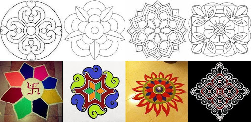 Simple Rangoli Designs : Easy Rangoli Designs pc screenshot Simple Rangoli Designs : Easy Rangoli Designs pc screenshot
