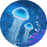 Elegant Jellyfish APUS 3D Live Wallpaper icon