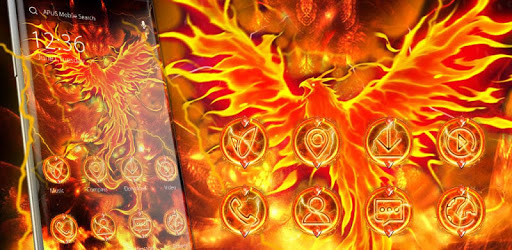 Flaming Phenix-APUS theme & HD wallpapers pc screenshot