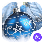 Blue shine ball APUS launcher theme & HD wallpaper icon