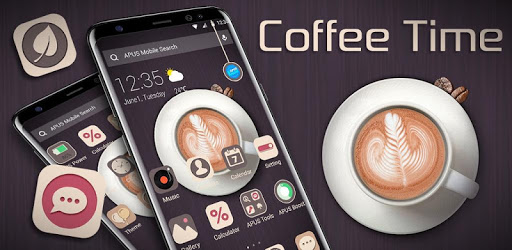 Coffee time APUS Launcher Theme pc screenshot Coffee time APUS Launcher Theme pc screenshot