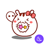 Cute baby xixi -APUS Launcher theme icon