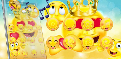 Emoji Crazy Smile Cute Theme& HD wallpapers pc screenshot Emoji Crazy Smile Cute Theme& HD wallpapers pc screenshot