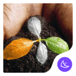 Green-APUS Launcher theme icon