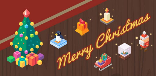 Merry Christmas tree gifts-APUS Launcher theme pc screenshot