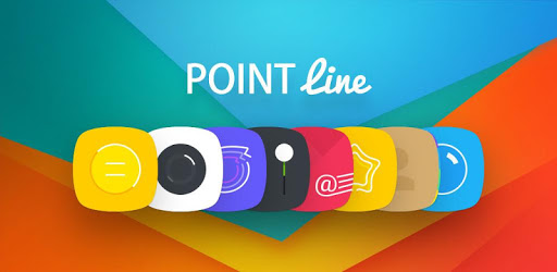 Colorful point Line theme pc screenshot Colorful point Line theme pc screenshot